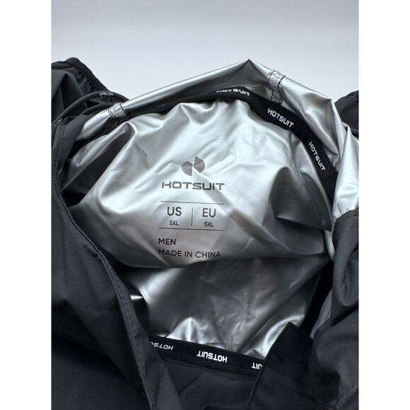 HOTSUIT Sauna Suit Weight Loss Gym Exercise Sweat Suits Workout Jacket Size 5XL - Picture 2 of 3